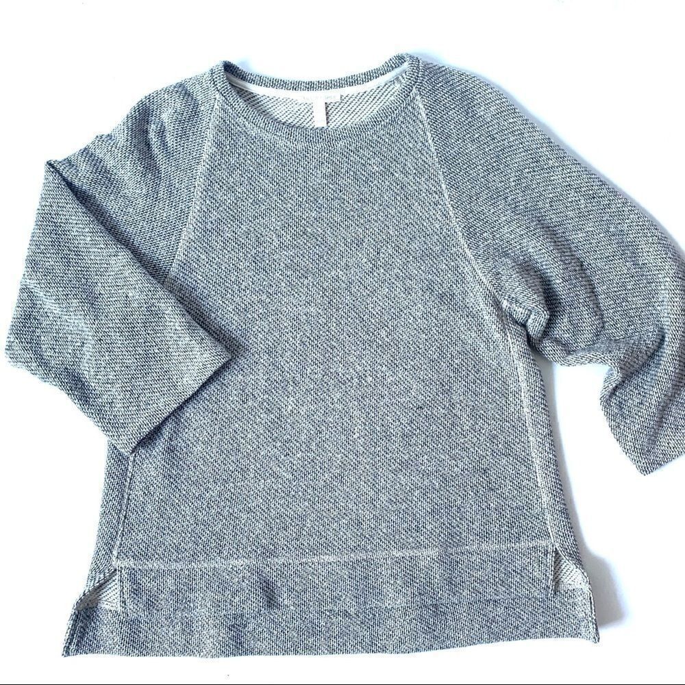 Eileen Fisher Organic Cotton Lounge Sweatshirt